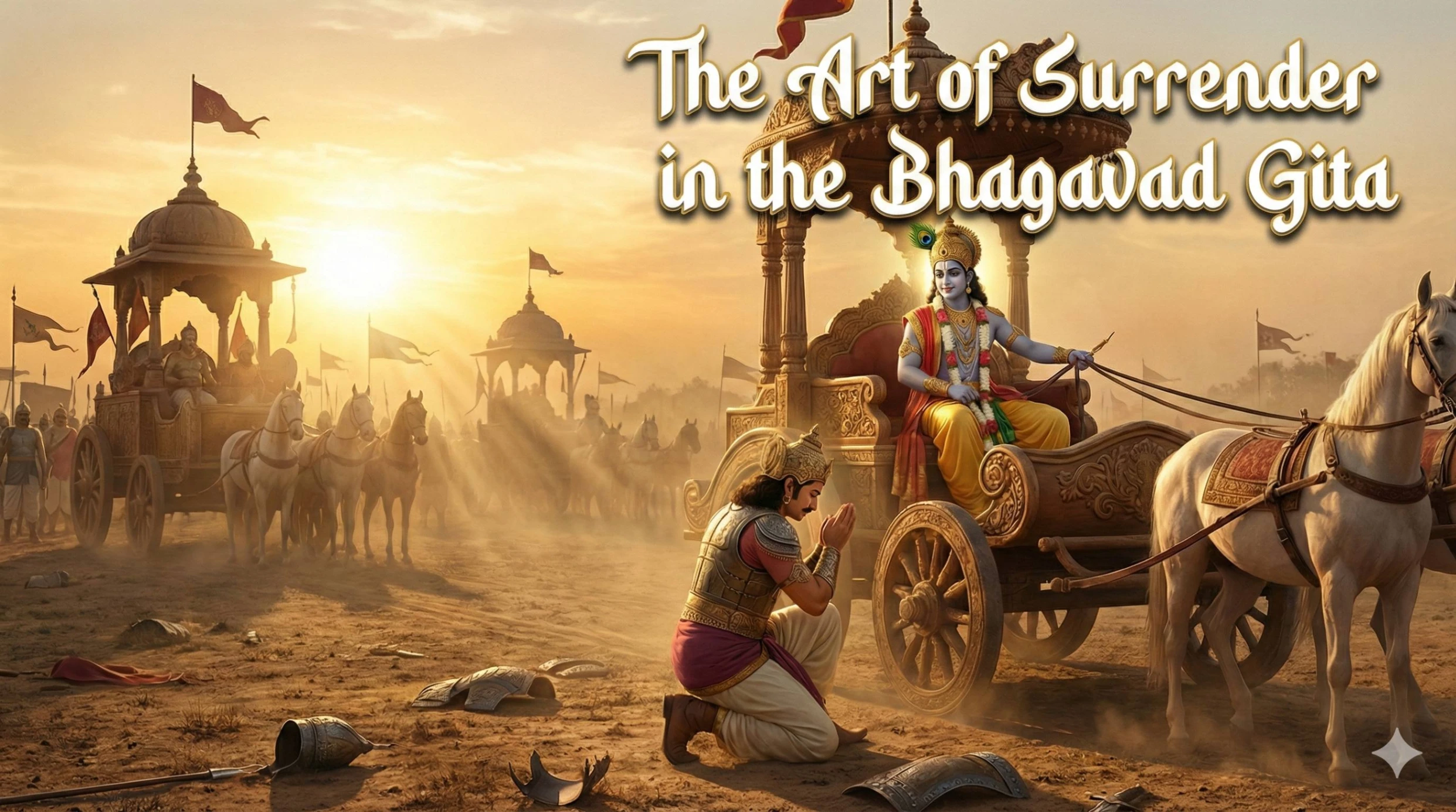 The Art of Surrender in the Bhagavad Gita: Living Life as a Divine Play (Leela)