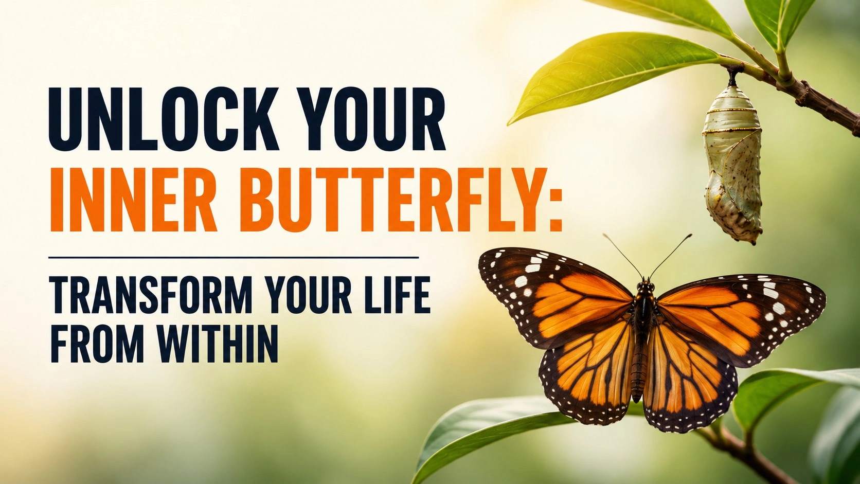 Unlock Your Inner Butterfly: Transform Your Life from Within