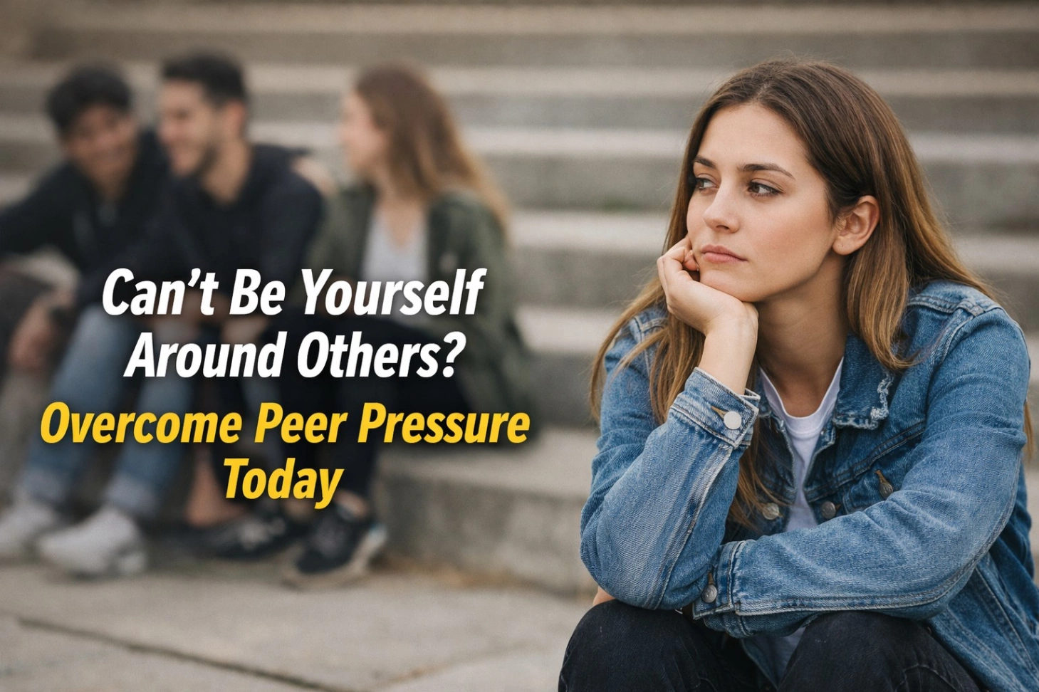 Can’t Be Yourself Around Other? Overcome Peer Pressure Today