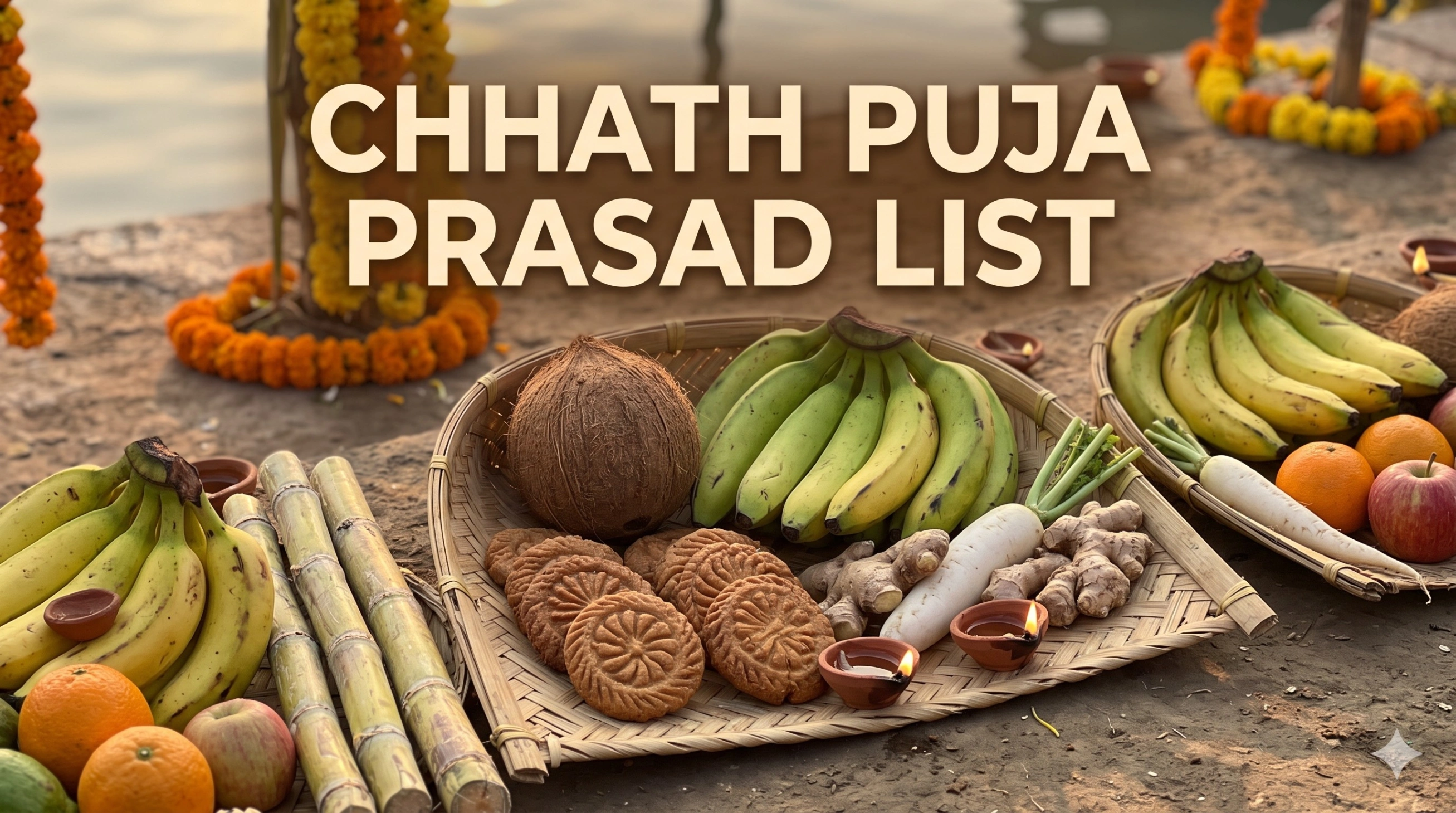 Chhath Puja Prasad List : Traditional Offerings  &  Meaning