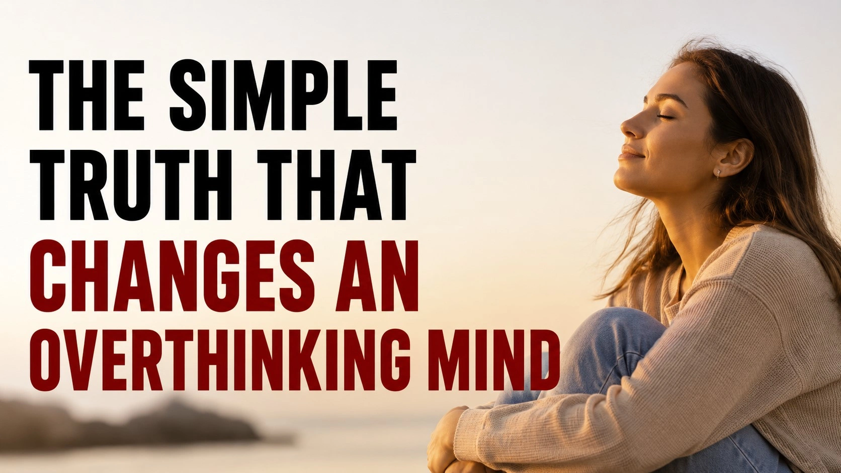 The Simple Truth That Changes an Overthinking Mind