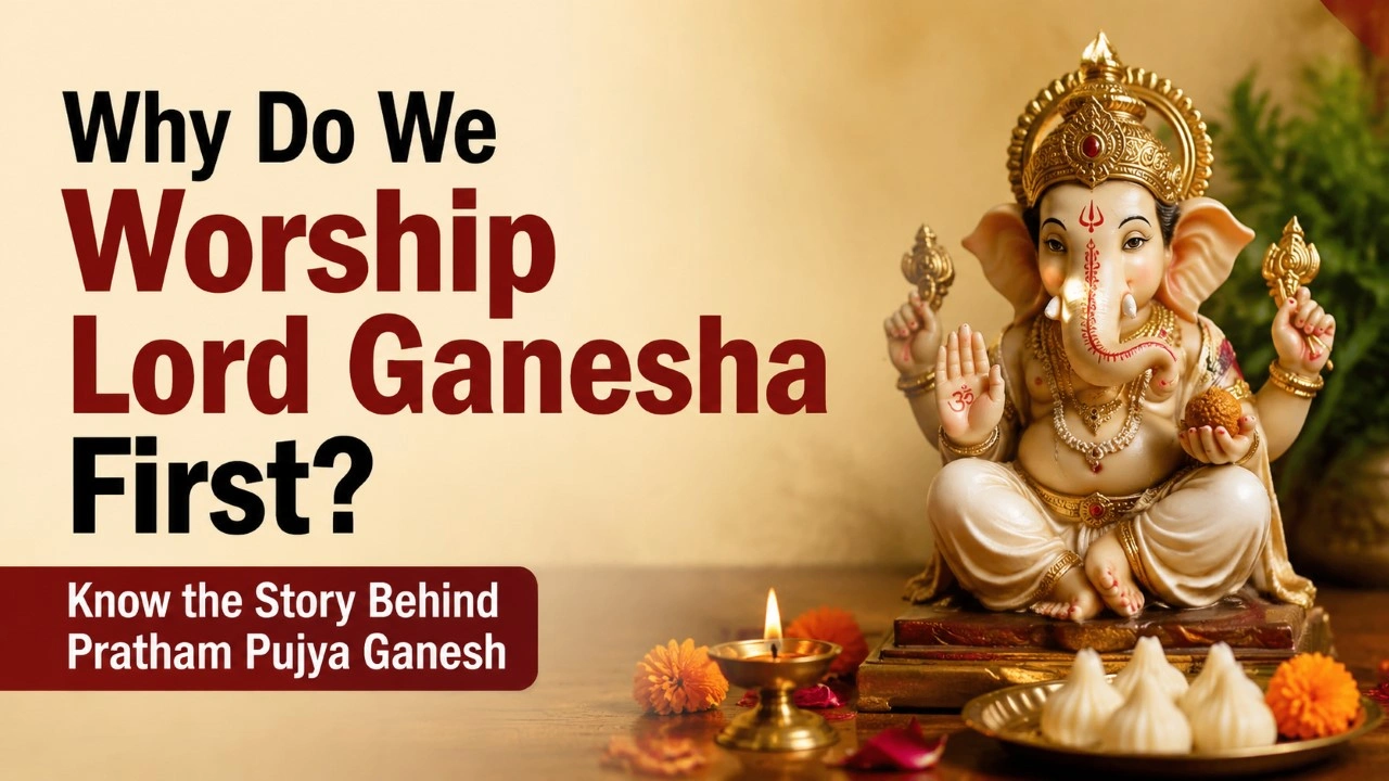 Why Do We Worship Lord Ganesha First? Know the Story