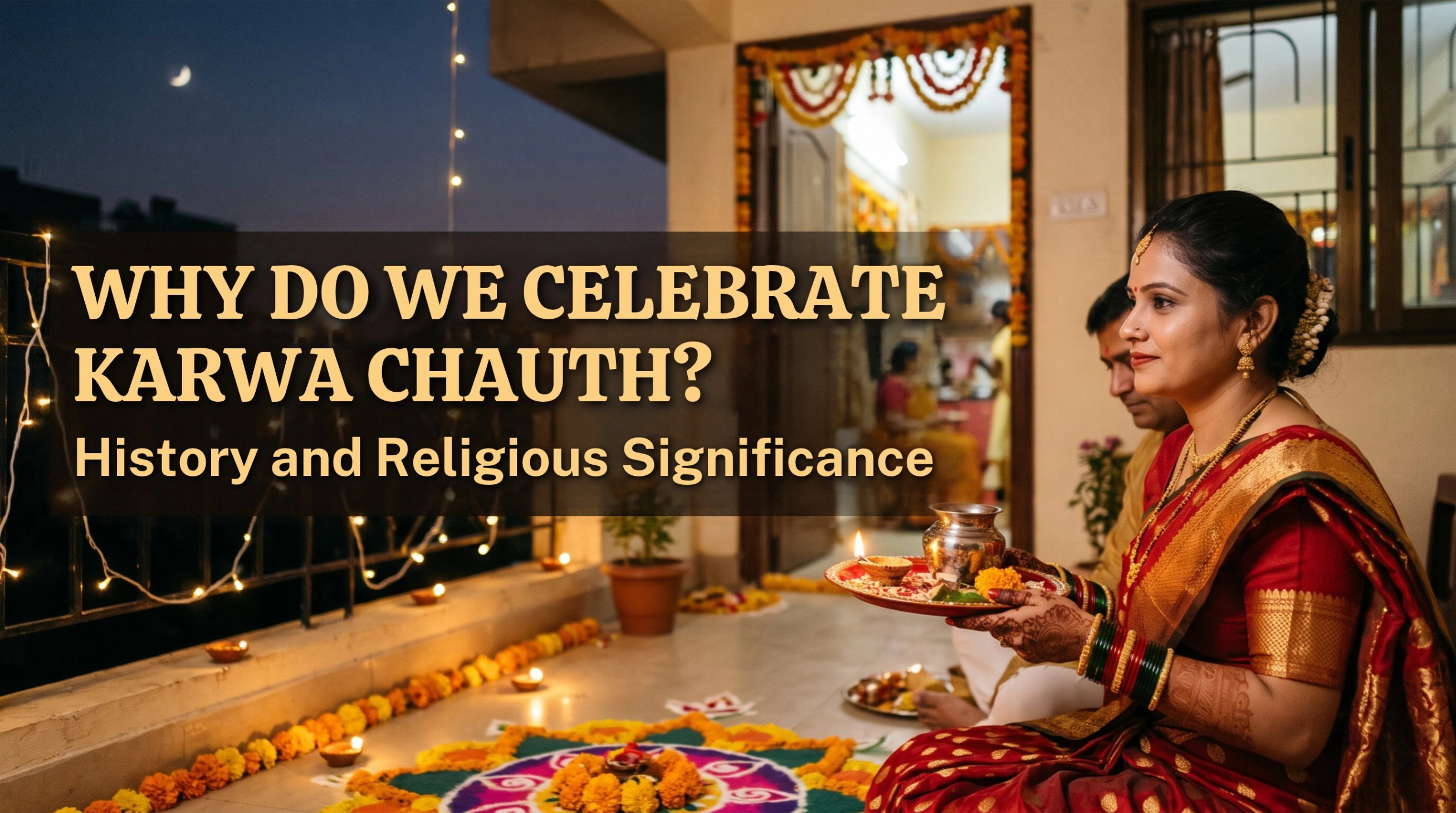 Why Do We Celebrate Karwa Chauth? History & Religious Significance
