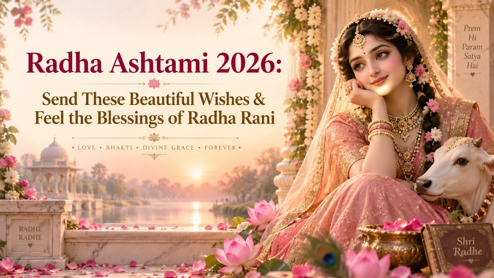 Radha Ashtami: Wishes & Feel the Blessings of Radha Rani