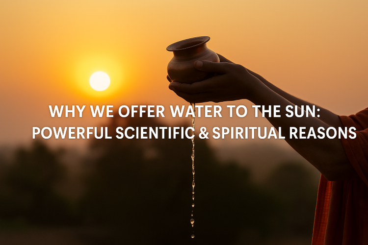 Why We Offer Water to the Sun: Science & Spirituality