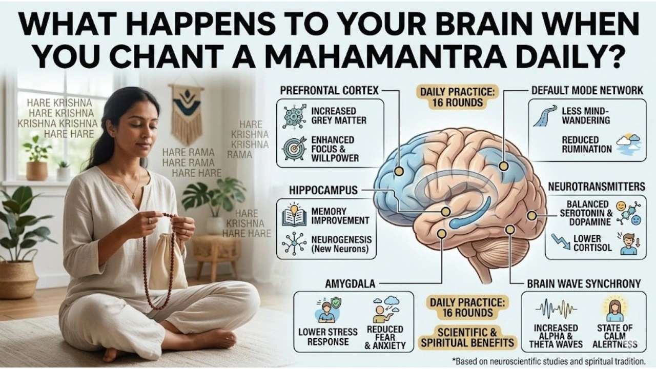What Happen to Your Brain When You Chant a Mahamantra Daily?