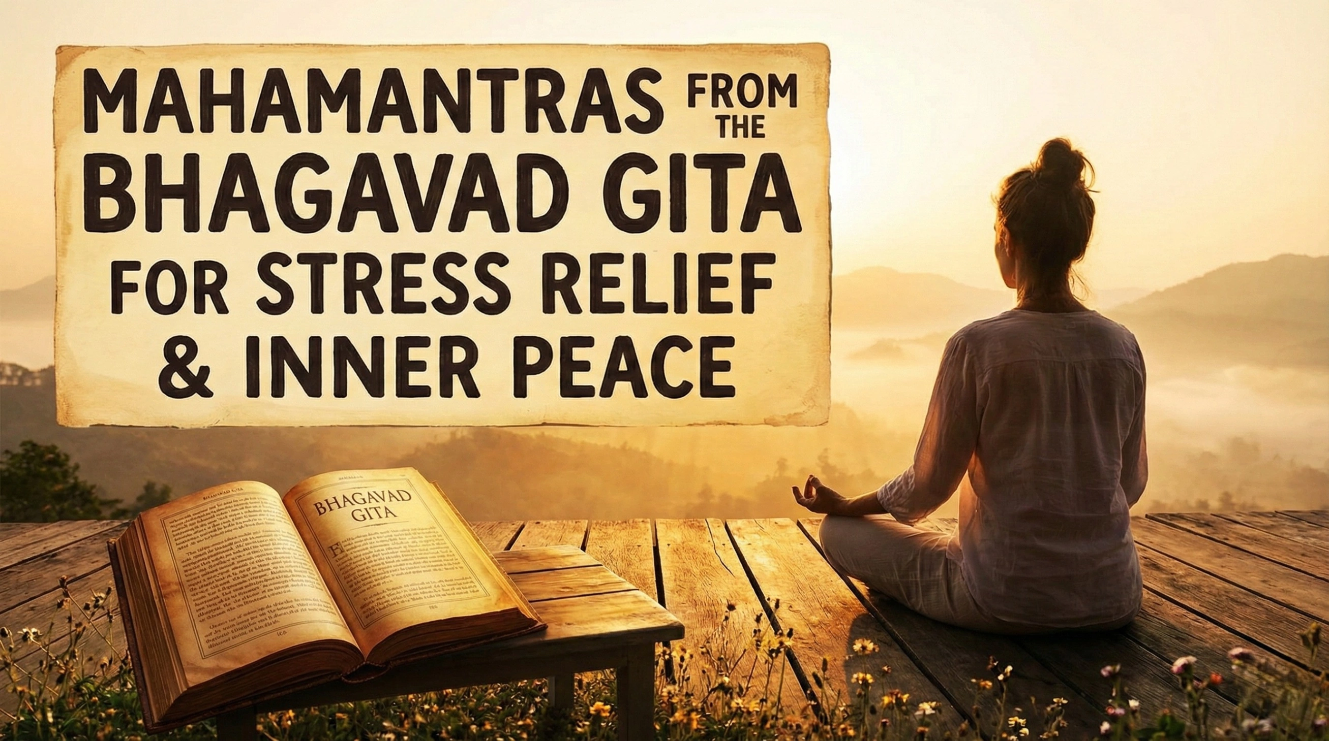Mahamantras from the Bhagavad Gita for Stress Relief & Inner Peace