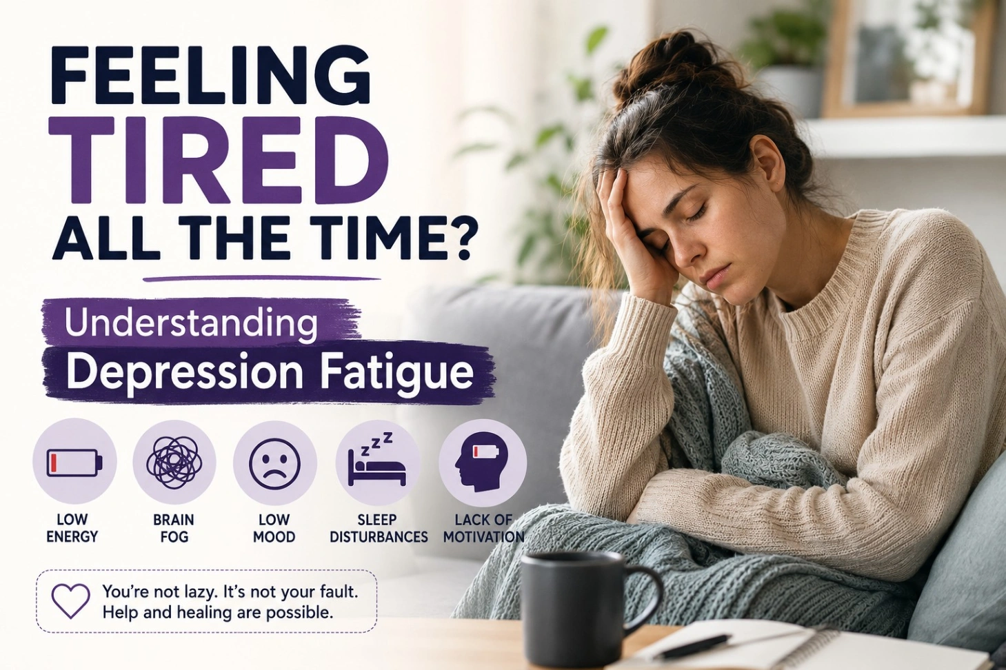 Feeling Tired All the Time? Understanding Depression Fatigue