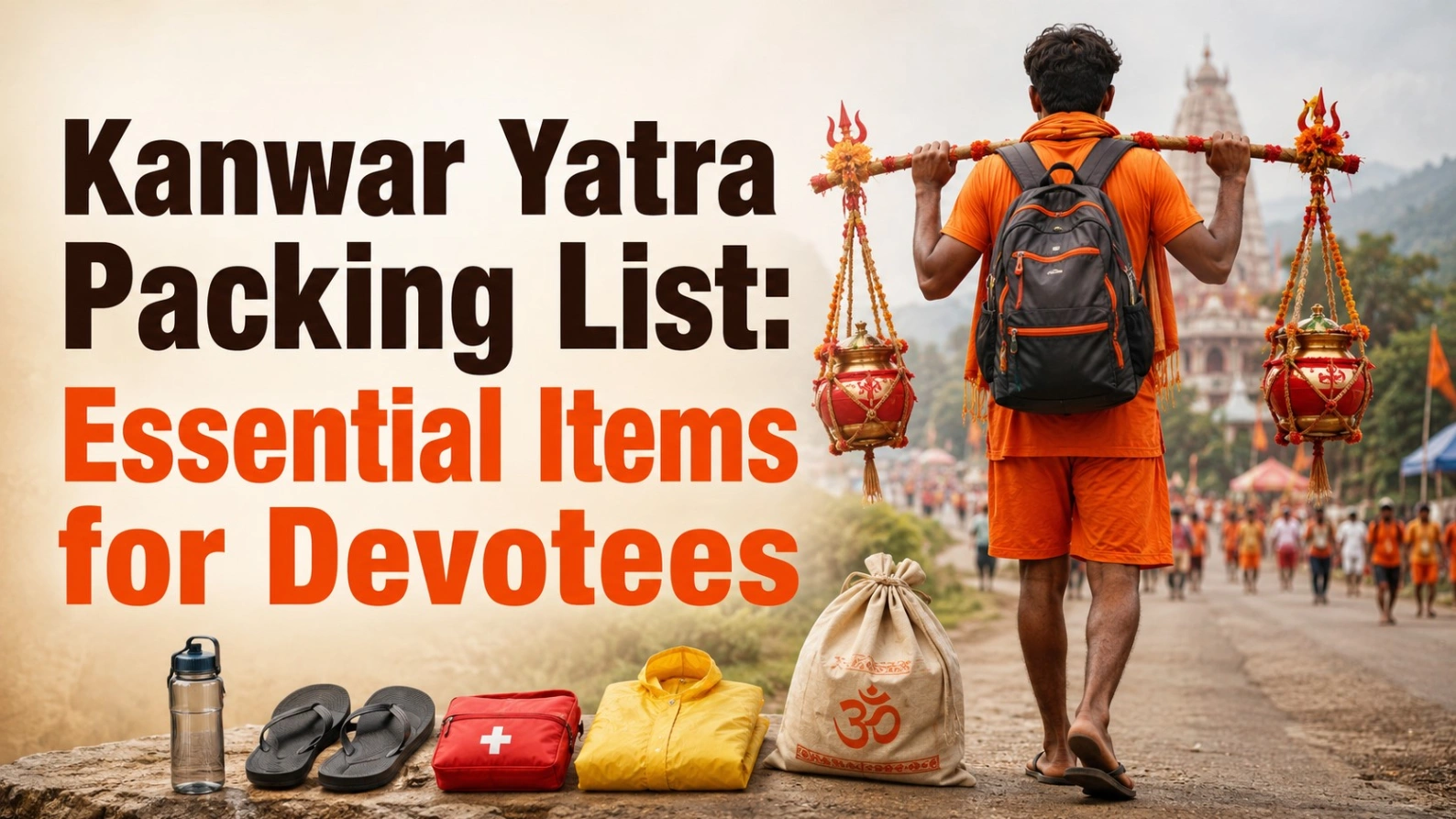 Kanwar Yatra Packing List: Essential Items for Devotees