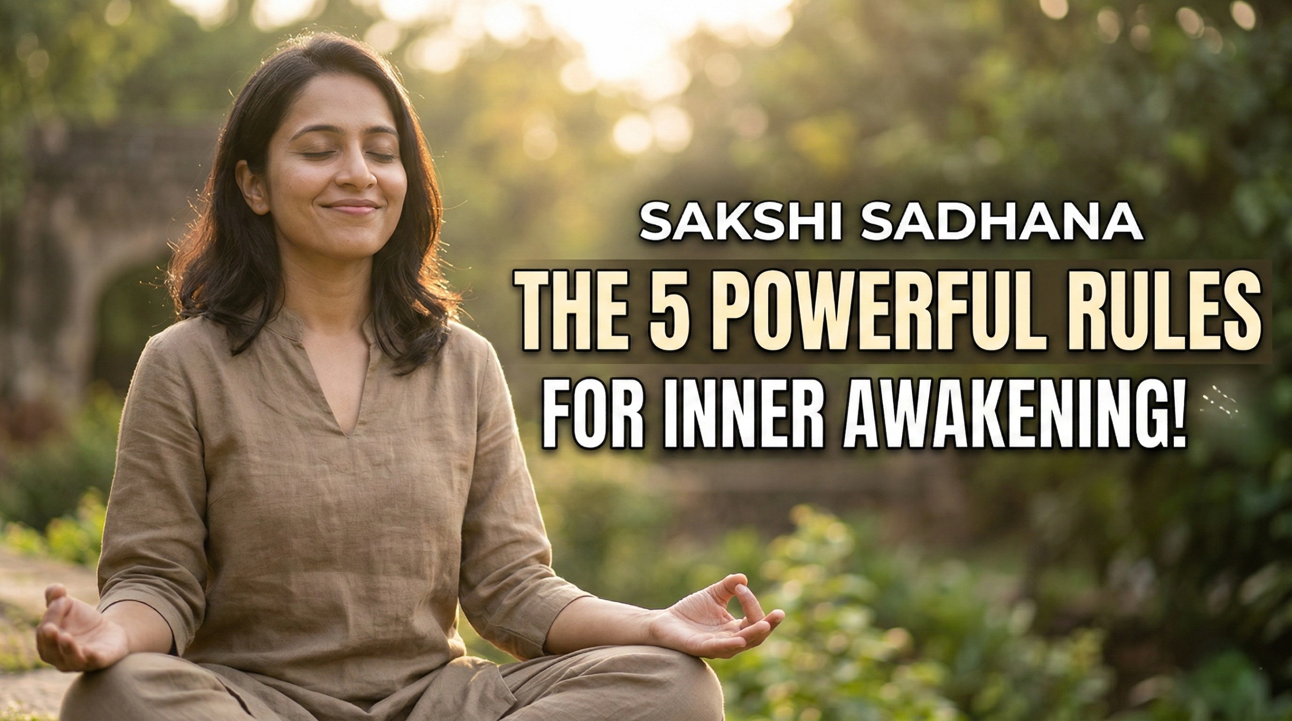 Sakshi Sadhana: The 5 Powerful Rules for Inner Awakening