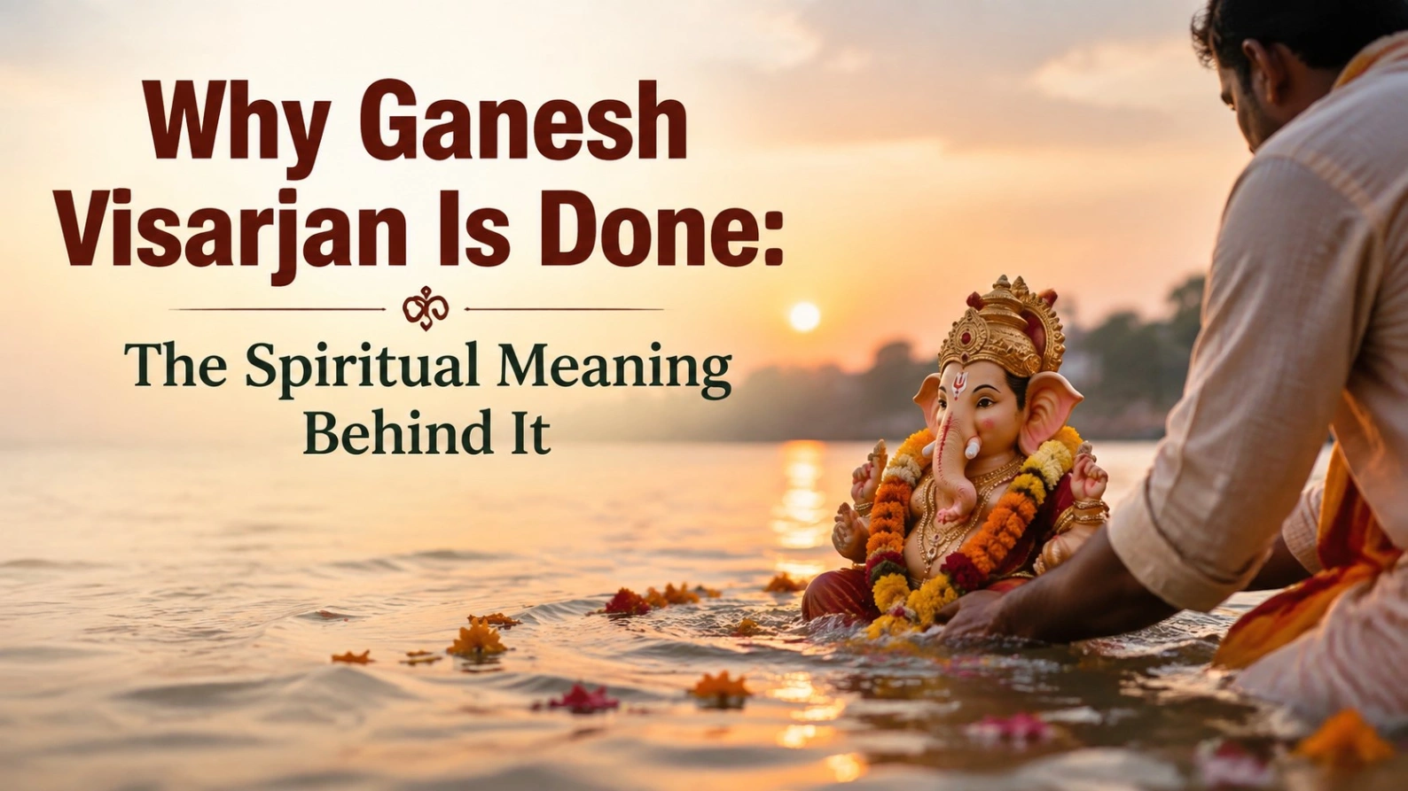 Why Ganesh Visarjan Is Done: The Spiritual Meaning Behind It