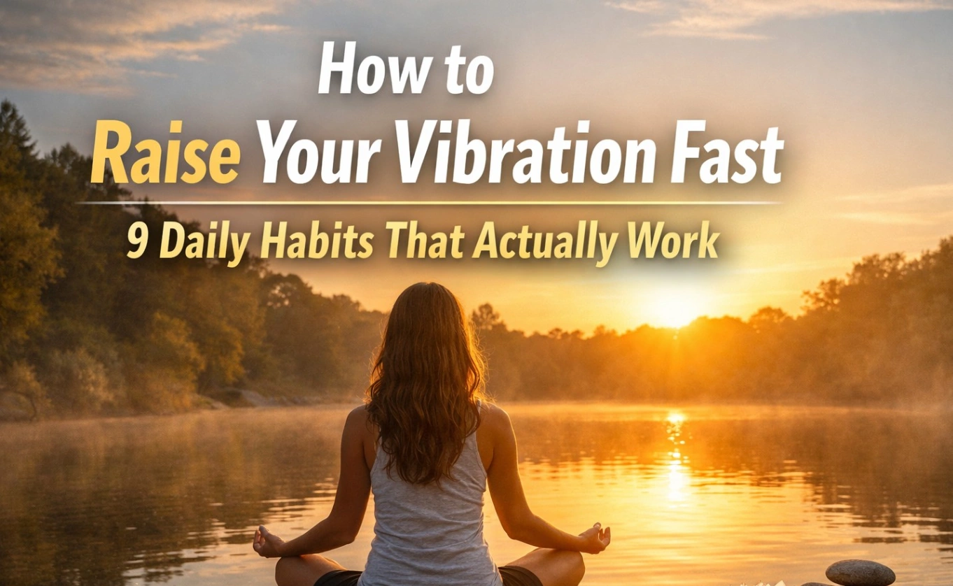 How to Raise Your Vibration Fast: 9 Daily Habits That Actually Work