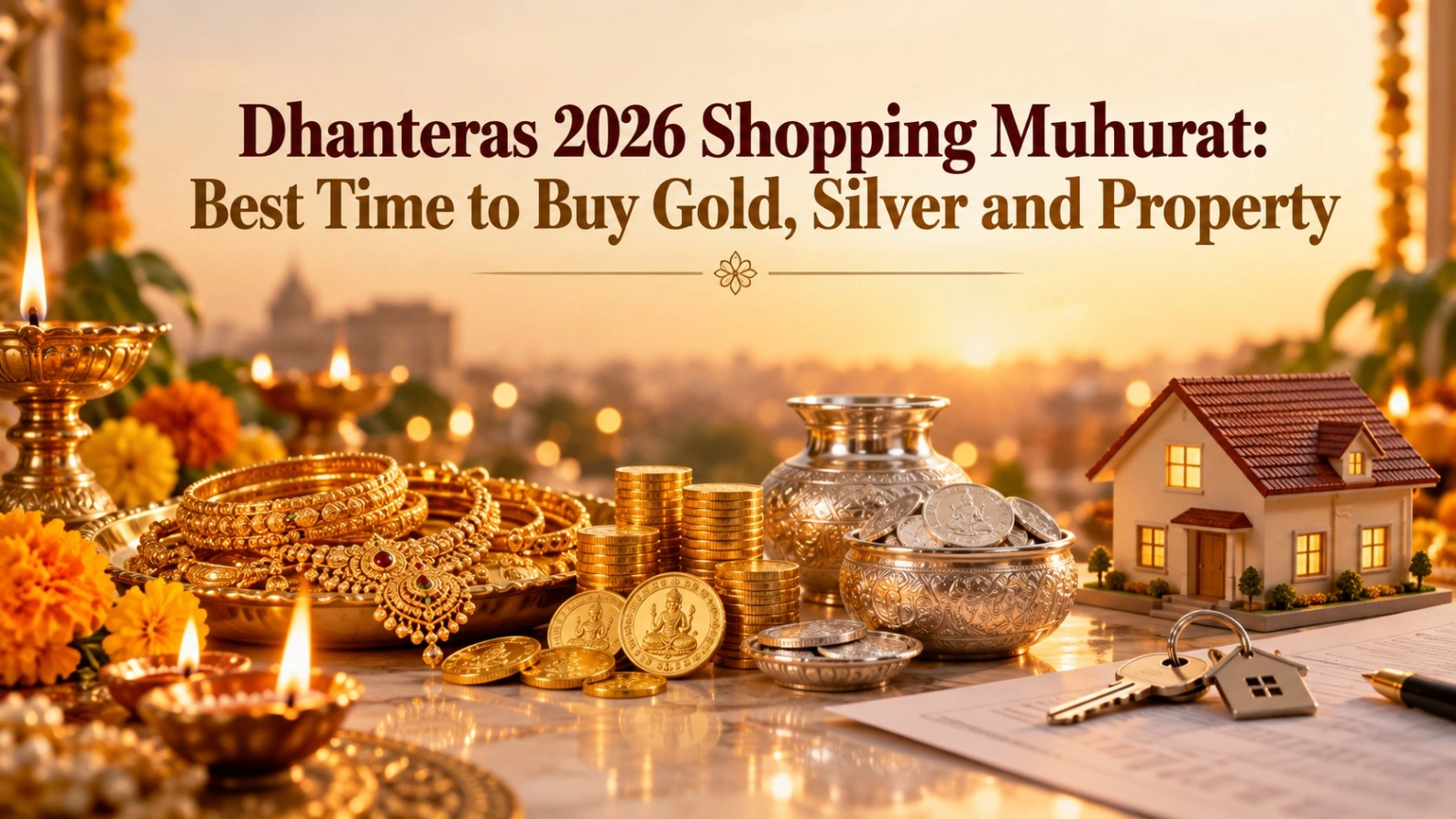 Dhanteras Shopping Muhurat:Time to Buy Gold, Silver & Property