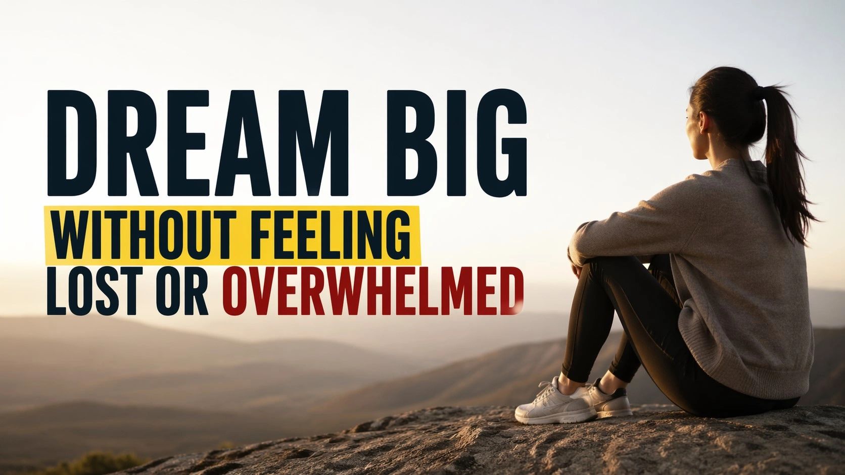 Dream Big Without Feeling Stressed and Overwhelmed