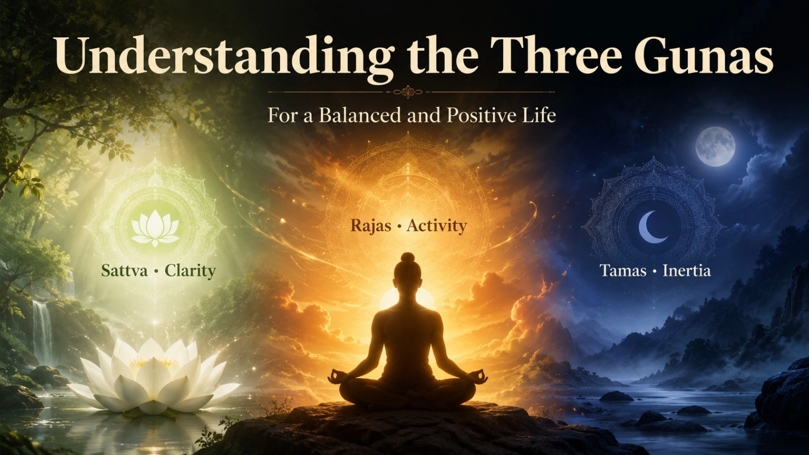 Understanding the Three Gunas for Balanced and Positive Life