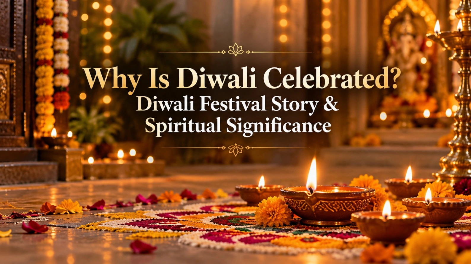 Why Is Diwali Celebrated? Diwali Festival Story & Spiritual Significance