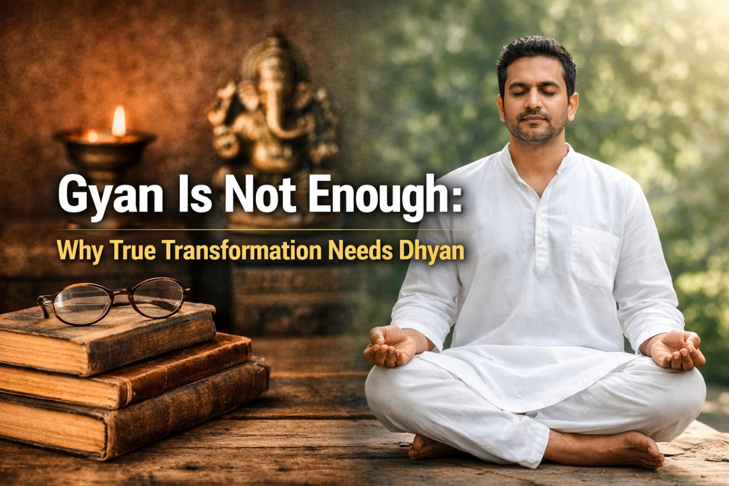 Gyan Is Not Enough: Why True Transformation Needs Dhyan