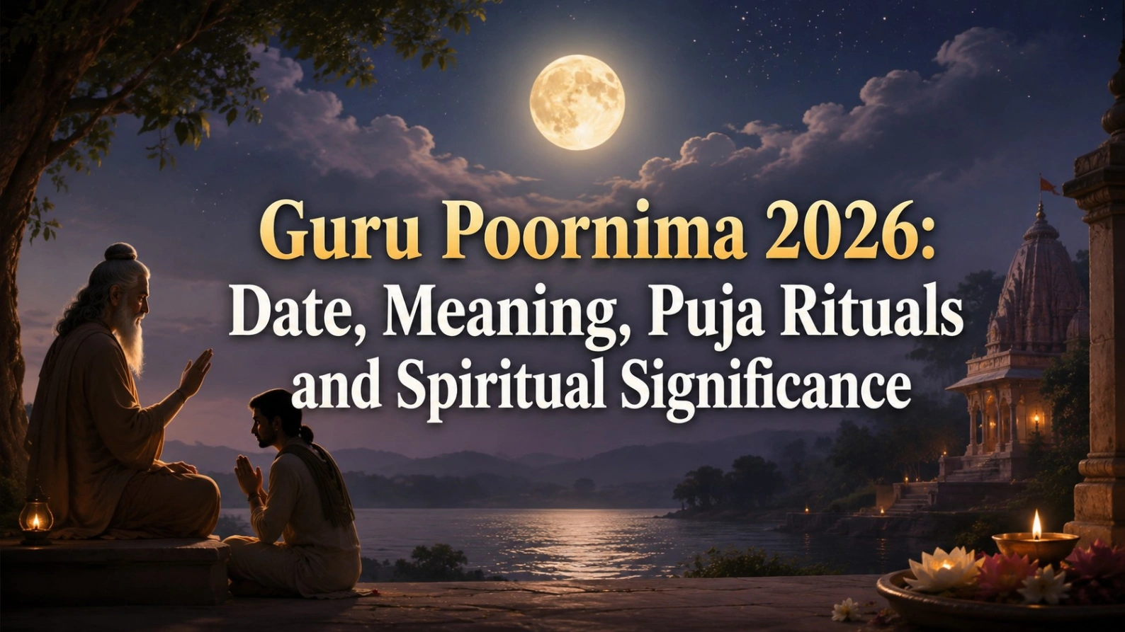 Guru Poornima 2026: Date, Meaning, Rituals and Significance