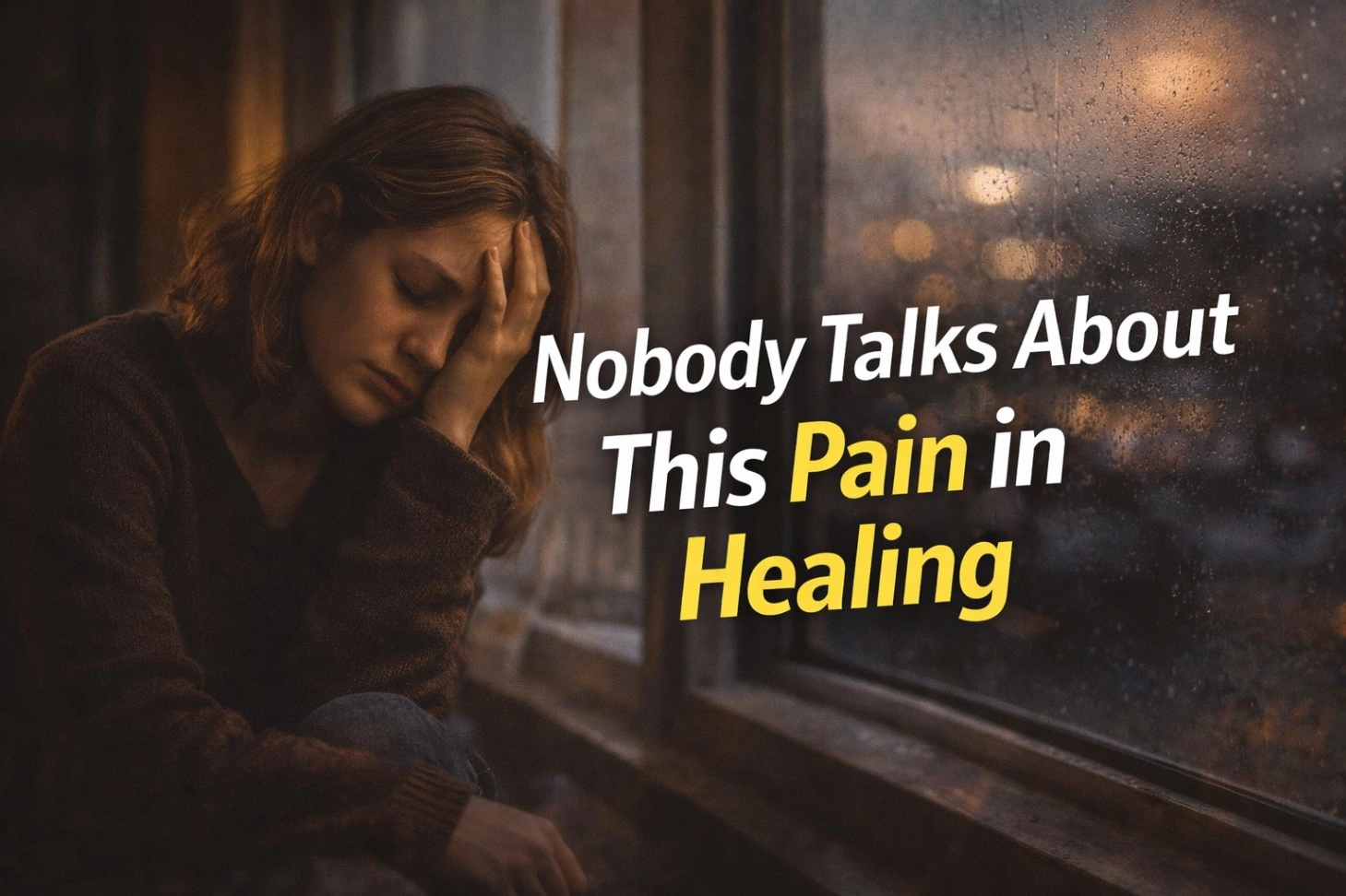 Nobody Talks About This Pain in Healing