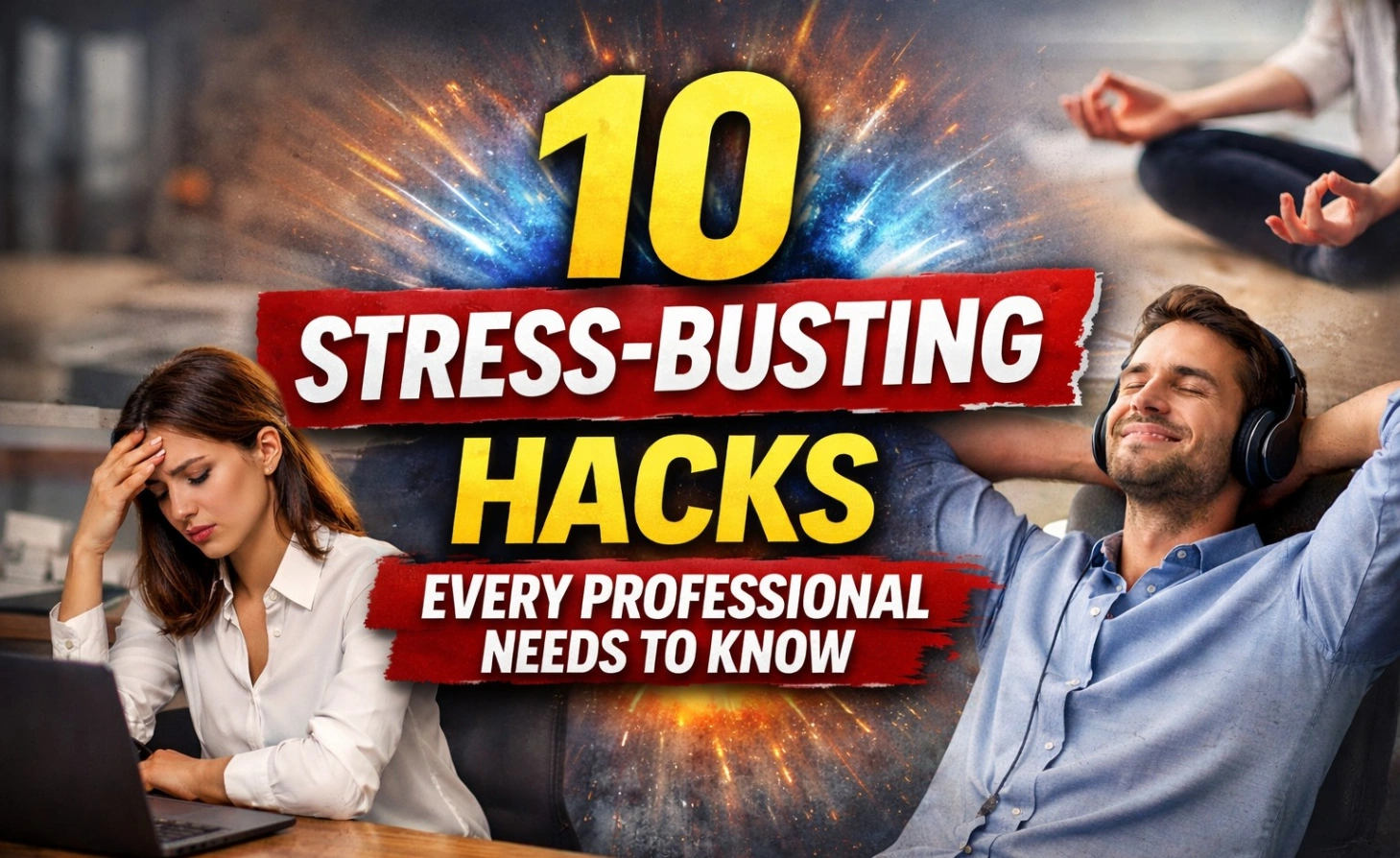 10 Stress-Busting Hacks Every Professional Needs to Know