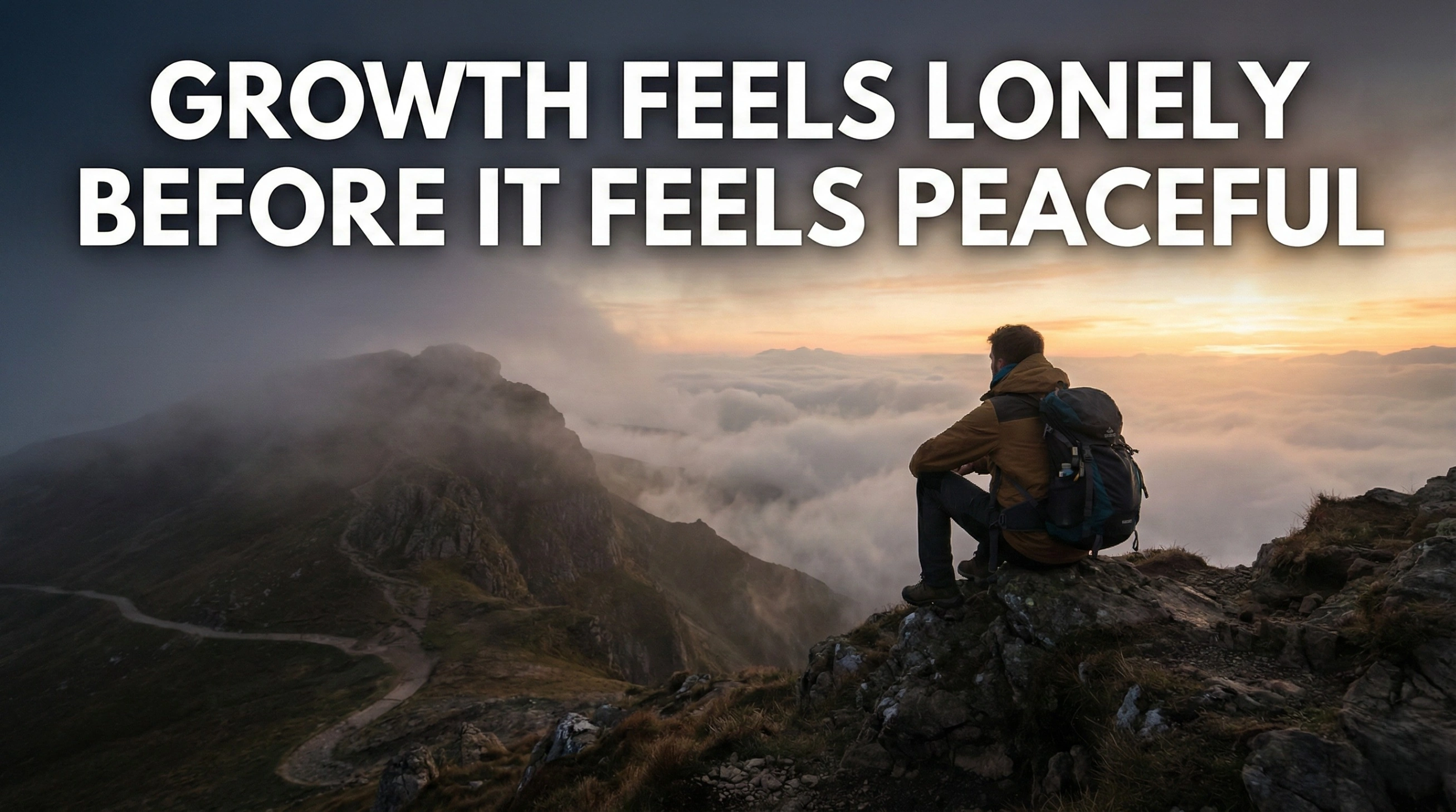 Growth Feels Lonely Before It Feels Peaceful: Here’s Why