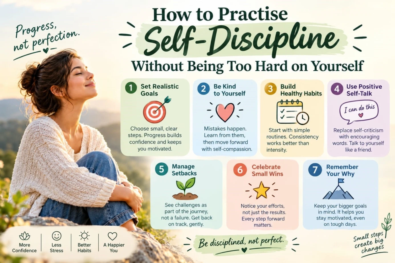 How to Practise Self-Discipline Without Being Too Hard on Yourself
