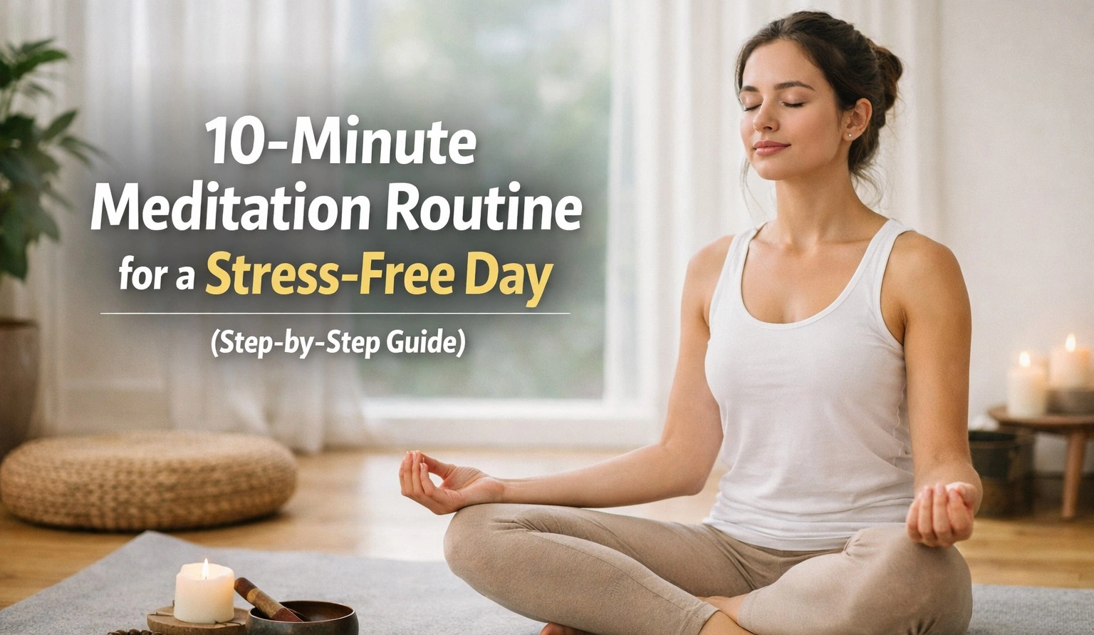 10-Minute Meditation Routine for a Stress-Free Day (Step-by-Step Guide)