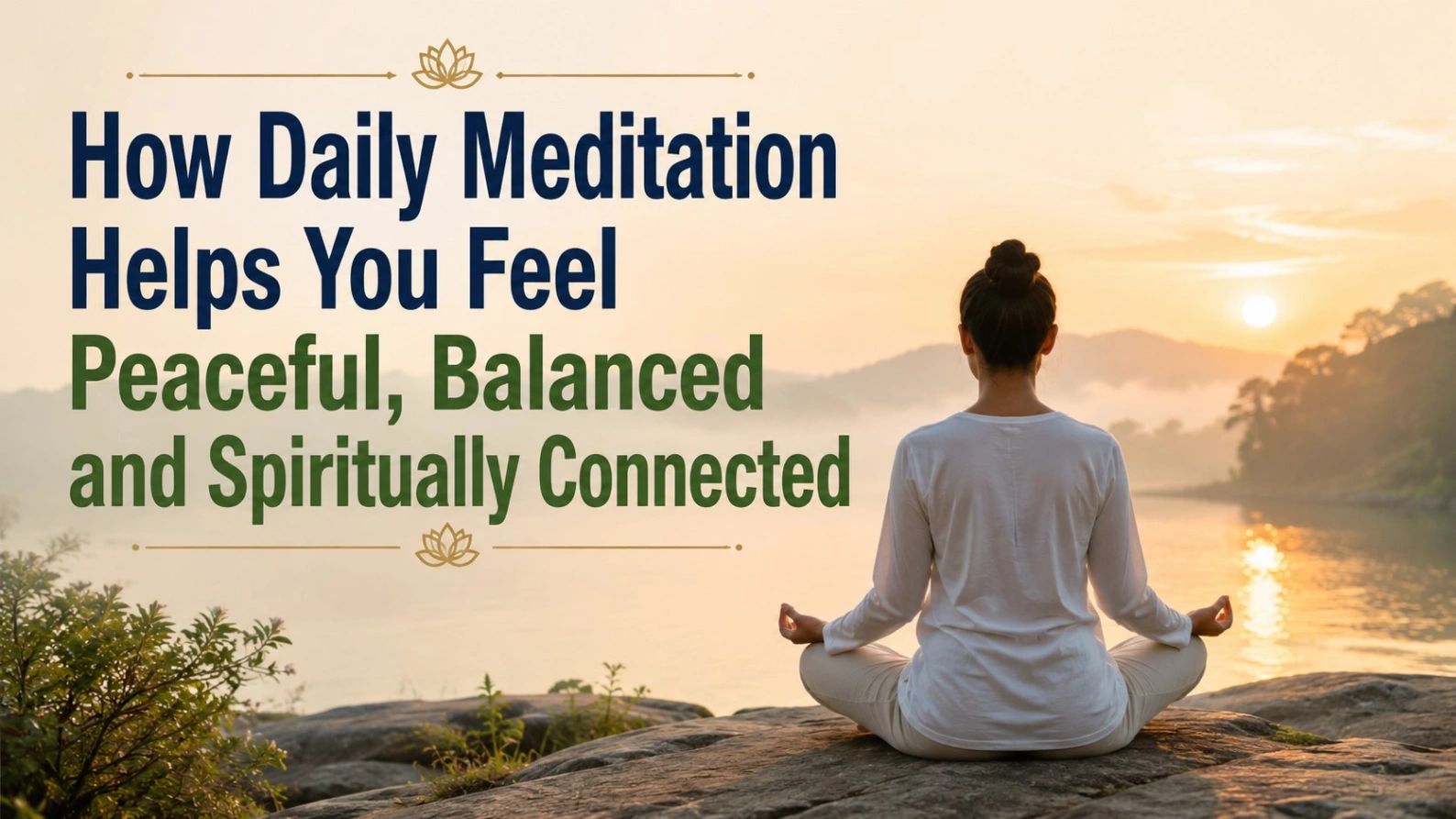 How Daily Meditation Helps You Feel Spiritually Connected