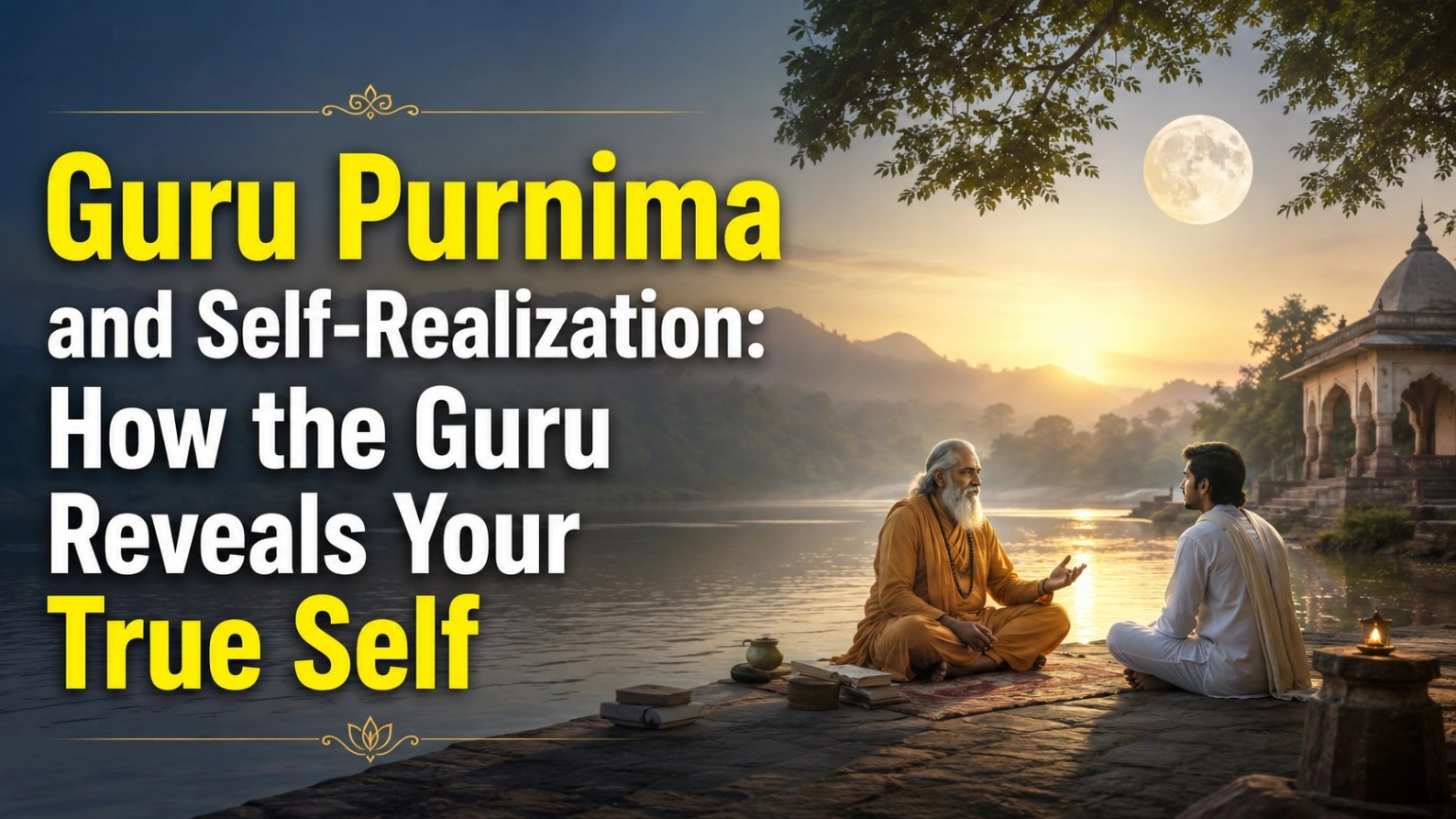 Guru Purnima: How the Guru Reveals Your True Self Within You
