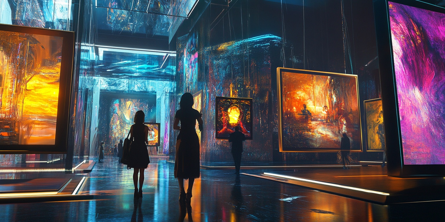 Inteligência Artificial na Arte em Ação
